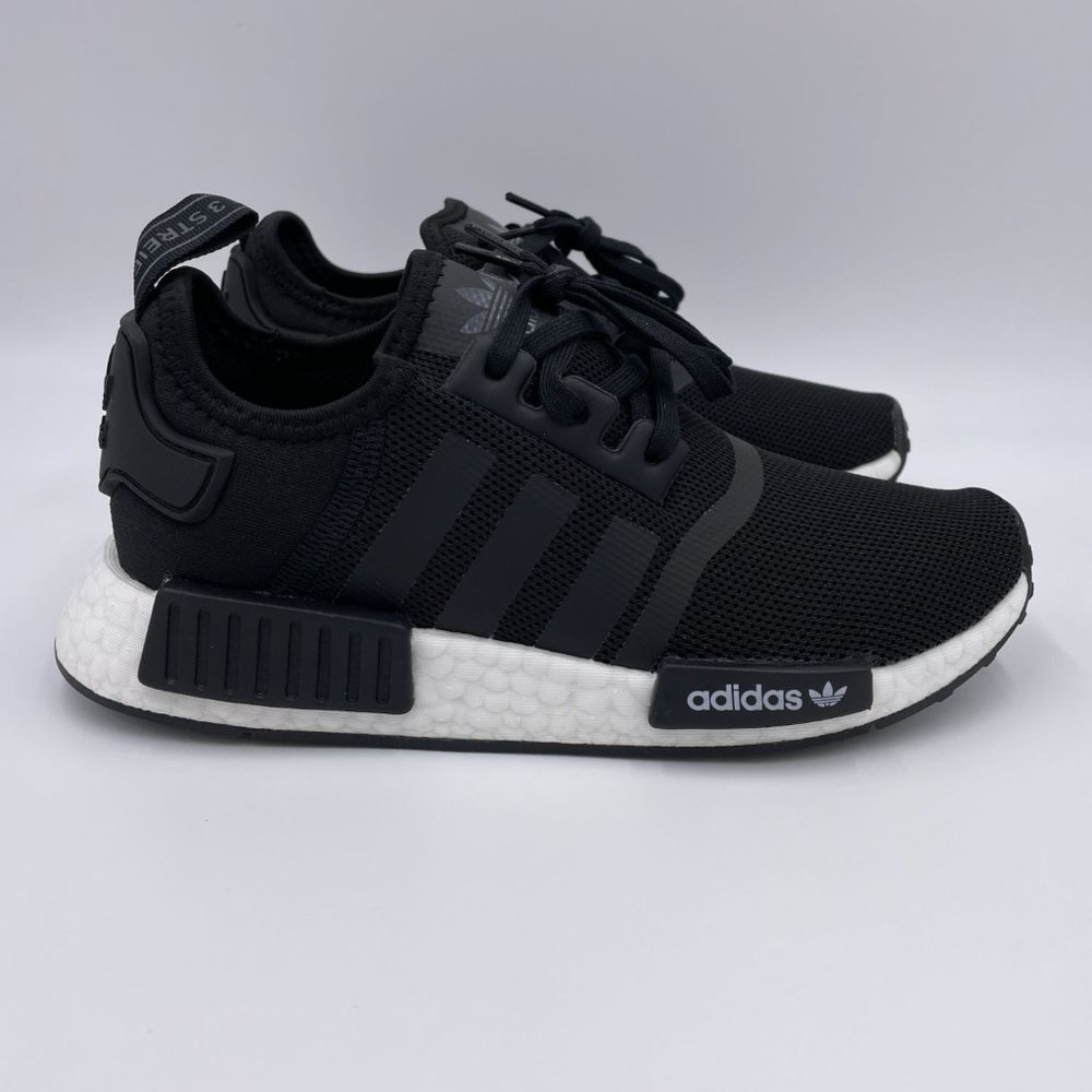 Adidas NMD R1 Black / White Womens Shoes